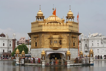temple d'or amritsar - obrazy, fototapety, plakaty