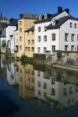 Luxembourg house reflection