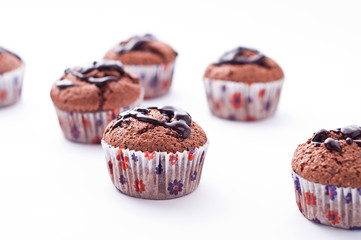 Double chocolate muffins