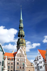 old city in Riga, Latvia