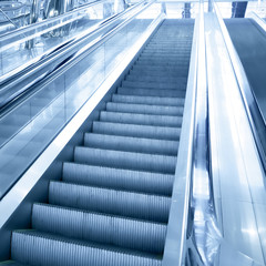 moving escalator