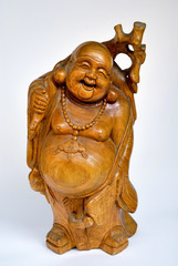 Sandal wood buddha