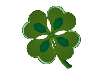 Tr&egrave;fle &agrave; quatre feuilles