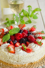 mix berries cake- torta frutti di bosco