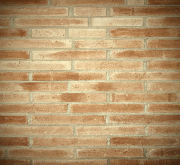 dark brick wall structure