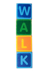 walk in toy block letters