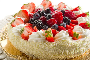 mix berries pie- torta frutti di bosco