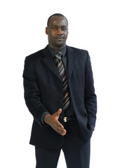 homme d'affaires noir