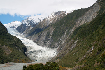 Fototapeta na wymiar New Zealand glacier