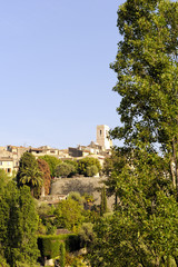 Fototapeta na wymiar Przegląd miejscowości Saint-Paul-de-Vence