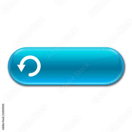 "Boton alargado brillante signo repetir" Stock photo and royalty-free ...