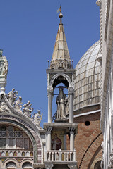 Venedig, Markusdom, Kuppel - Marks Church, St. Mark's Basilica