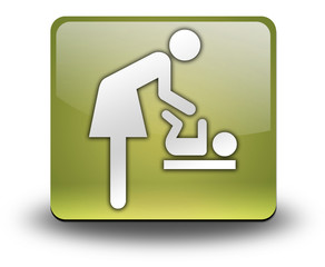 Yellow 3D Effect Icon 