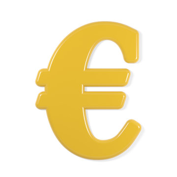yellow font - euro sign