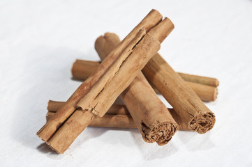 Cinnamon Sticks with Clipping Path