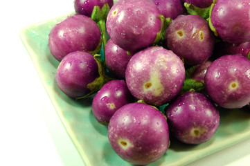 Thai purple eggplant