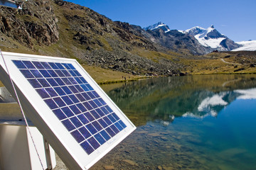 Solar technology in the alps