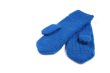 blue mittens