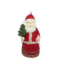 Decorazione di Natale: Candela Babbo Natale