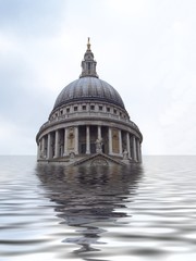 St Pauls underwater