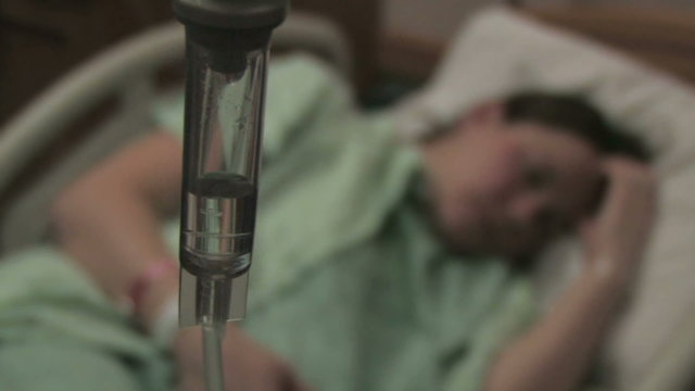 Hospital Patient With IV 2