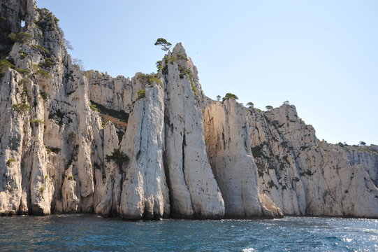 L'aiguille de l'Eissadon, calanque de Deveson