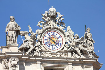Vatican - Saint Peter Basilica detail