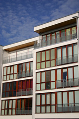 Obraz premium Moderne Hausfassade