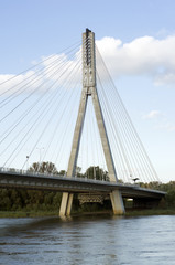 Fototapeta na wymiar Most Świętokrzyski -Warszawa