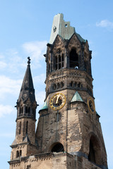 Fototapeta na wymiar Kościół Pamięci Cesarza Wilhelma - Berlin