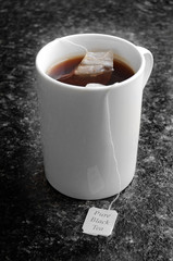 Pure Black Tea in a Mug