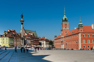 Fototapeta na wymiar Stare Miasto w Warszawie