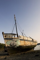 Bateaux sur le sable