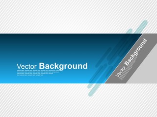 Blu Vector Banner Background