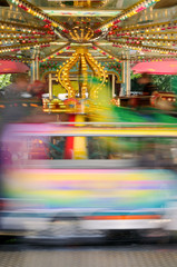 amusement park carrousel