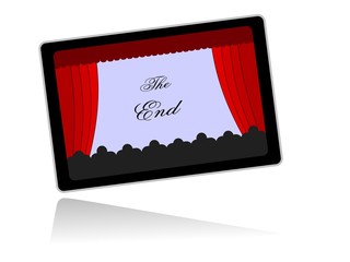 Mobiles Kino: Filme auf dem Tablet Computer