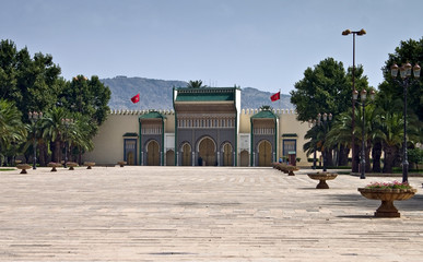 Royal palace in Fes
