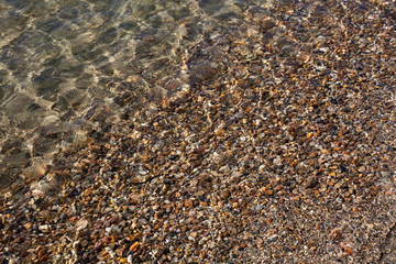 Water and Pebble