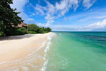 Landscape of beautiful tropical beach