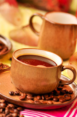 Die Seele mal baumeln lassen - Tasse Kaffee