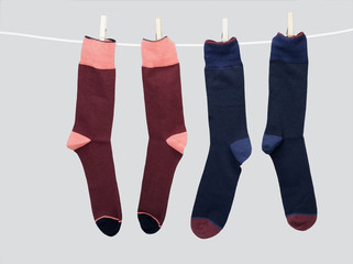 Two pairs of socks