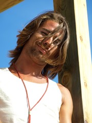 Young male model
