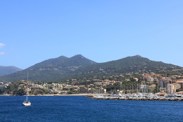 Port de Propriano en Corse