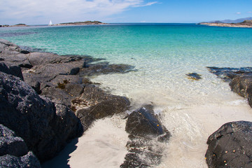 Atlantikküste in Schottland