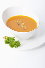 Kürbiscremesuppe