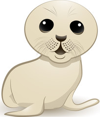Seal cub cartoon