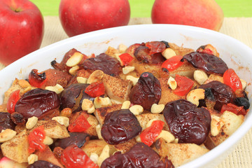 Baked fruits