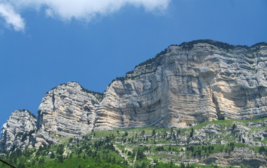 Fototapeta na wymiar massif de chartreuse