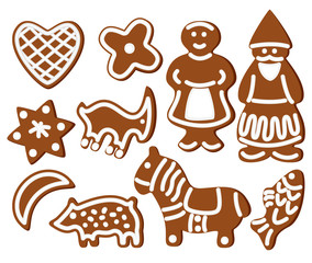 Fototapeta premium Chrismas cookies