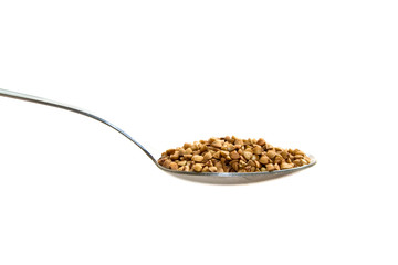 Spoon of buckwheat